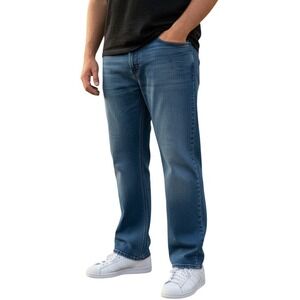 Wrangler Relaxed Boot Cut Jeans Men Blue Denim Comfort Guaranteed Size 40 x32